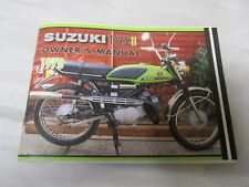 Suzuki t125 owners d'occasion  Expédié en Belgium