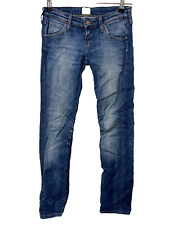 Używany, Lee Lynn Narrow Jeans Donna Blu W26 L31 Elasticizzato Moderno 20675 na sprzedaż  Wysyłka do Poland