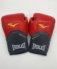 Luvas de boxe Everlast Evershield bolsa de treinamento 14 oz vermelho e cinza (NOVO) frete grátis! comprar usado  Enviando para Brazil