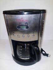 Gevalia Stainless Steel Black 12 Cup CM 500 Coffee Maker for sale  Shipping to South Africa
