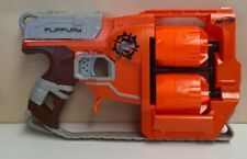 Pistola bláster Hasbro Nerf Zombie Strike FlipFury c2015 pistola solo sin dardos 32 cm de largo, usado segunda mano  Embacar hacia Argentina