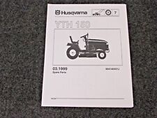 HUSQVARNA YTH 150 LAWN GARDEN TRACTOR MOWER PARTS LIST MANUAL for sale  Shipping to South Africa