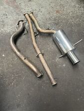 subaru stainless steel exhaust for sale  LEICESTER