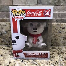 Funko Pop! ícones de anúncio: Coca-cola Urso Polar Boneco De Vinil #58 Seminovo comprar usado  Enviando para Brazil
