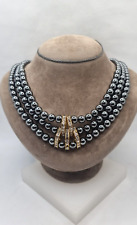 Collana ematite vintage usato  Palermo