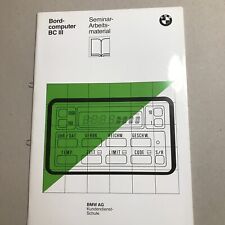 Schulungsunterlage seminar bmw gebraucht kaufen  March