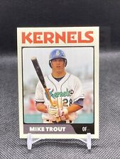 Mike Trout 2009 Minor League Prospect novato Cedar Rapids kernels #28 segunda mano  Embacar hacia Argentina