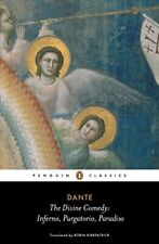 The Divine Comedy: Inferno, Purgatorio, Paradiso by Alighieri, Dante Book The, usado comprar usado  Enviando para Brazil