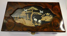 Vintage chinese lacquered for sale  Shipping to Ireland