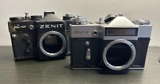 Zenit E+Gehäuse und Zenit 12 XP SLR-Kameragehäuse, Ersatzteile, defekt. comprar usado  Enviando para Brazil