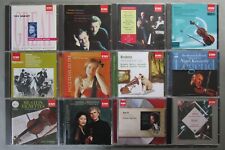Lote de 12 CDs Clássicos de Cordas e Violoncelo EMI Bach Brahms Beethoven Bruch Paganini comprar usado  Enviando para Brazil