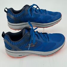 Tênis esportivo de corrida Skechers Go Run masculino azul laranja com cadarço 9,5 comprar usado  Enviando para Brazil