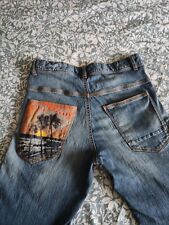 Jeans corto benetton usato  Venaria Reale
