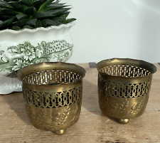 Pair sankey brass for sale  NEWPORT-ON-TAY