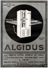 ALGIDUS-frigorifero-STABILIMENTO-minimo consumo-1929 segunda mano  Embacar hacia Argentina