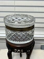 Cut crystal casket for sale  San Diego