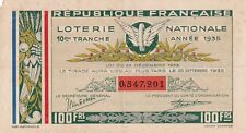 Lot billets loterie d'occasion  Bourg-la-Reine