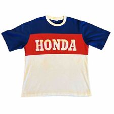 Vintage 70s Honda T Shirt Men’s L Hondaline Racing Motorcross ATC for sale  Shipping to South Africa