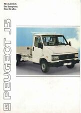 Catalogue Brochure Peugeot J5 1991 Allemagne Deutschland segunda mano  Embacar hacia Mexico