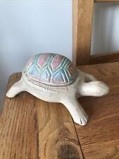 Carved wooden tortoise for sale  FELTHAM