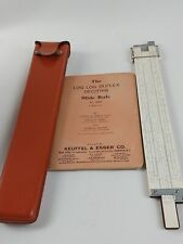 Slide Ruler in Leather Case With Log Log Book for sale  Shipping to South Africa
