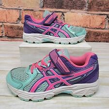 Tênis Asics Pre Contend 2 infantil tamanho K13 azul gelo rosa quente roxo C407 comprar usado  Enviando para Brazil