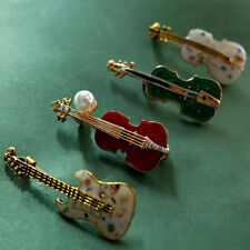 Moda Instrumentos Broche Guitarra Violino Violoncelo Piano Pin para Crianças Broche Colar comprar usado  Enviando para Brazil