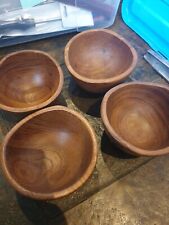 Wooden bowl set for sale  LLANELLI