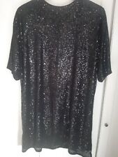 sequin dress h m for sale  STONE