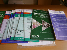 Scotrail timetables booklets for sale  COLCHESTER