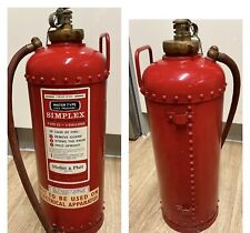 1964 Mather & Platt Ltd Manchester Simplex Fire Extinguisher - Brass - Riveted for sale  Shipping to South Africa