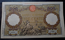 Banco italia 100 usato  Cadorago