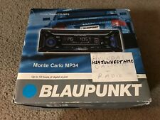 BLAUPUNKT RÁDIO ÁUDIO ESTÉREO CARRO CD MP3 MONTE CARLO MP34 HYUNDAI COM CAIXA! comprar usado  Enviando para Brazil