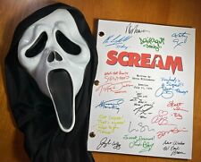 Scream script signed for sale  Astoria