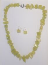 Lemon jade necklace for sale  Kew Gardens