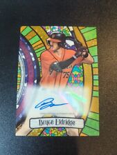 2023 Bowman Draft Bryce Eldridge /50 Gold Auto Stained Glass #BGA-BE Giants SP, used for sale  Shipping to South Africa