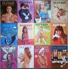 Lote vintage de revistas Play Boy años 1960 - 1970 (5 selecciones aleatorias) todo en excelente estado. segunda mano  Embacar hacia Argentina