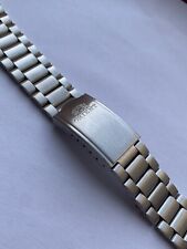 Pulseira de relógio masculina Orient 22mm aço inoxidável, porcas curvas, nova. genuína comprar usado  Enviando para Brazil