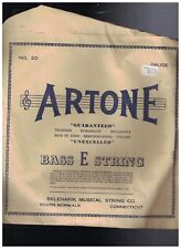 Artone Double Bass String E Gut with winding, decades old for sale  Shipping to South Africa