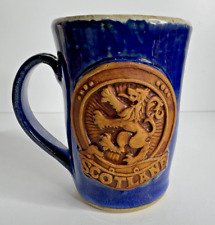 Blue pottery mug for sale  Shipping to Ireland