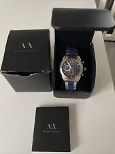 Armani mens chronograph for sale  WIRRAL