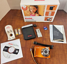 Câmera Digital Orange Kodak Easy Share C140 Completa Testada Cartão SD Raro 8.2 MP comprar usado  Enviando para Brazil