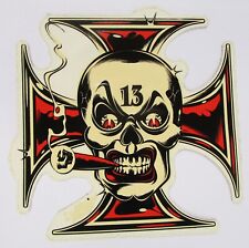 Iron cross skull gebraucht kaufen  Wietzen