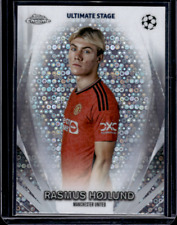TOPPS UCC FLAGSHIP 23-24 RASMUS HOJLUND MANCHESTER UNITED PARALLEL USC47 for sale  Shipping to South Africa
