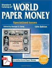 Billete especializado del catálogo mundial de papel moneda edición 2013., usado segunda mano  Embacar hacia Argentina