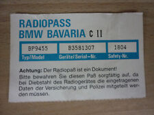 Bmw rig radiopass gebraucht kaufen  Wendelstein