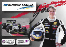 Käytetty, Gustav Malja Renault World Series 2015 Signed Team Issued Card myynnissä  Leverans till Finland