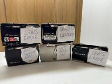 Lote de 4 câmeras digitais Casio Exilim para peças ou não funcionando problemas diferentes comprar usado  Enviando para Brazil