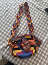 Autêntica bolsa colombiana 100% Wayuu tamanho médio tiracolo Matizada Beauty comprar usado  Enviando para Brazil