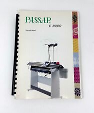 Used, Passap E8000 Knitting Machine Operating Manual - Original for sale  Shipping to South Africa